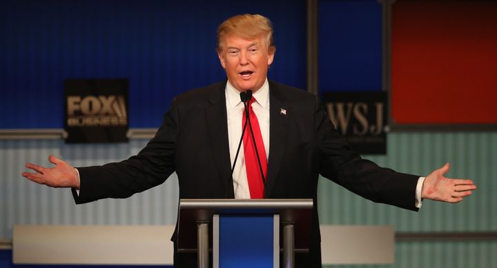 GOP presidential candidate Donald Trump says the Mexican government would pay for a border wall. 