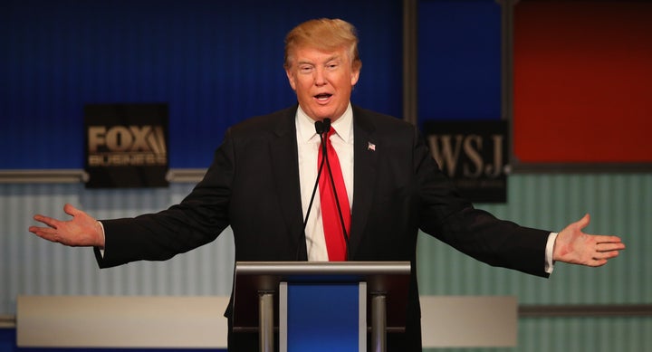 GOP presidential candidate Donald Trump says the Mexican government would pay for a border wall. 