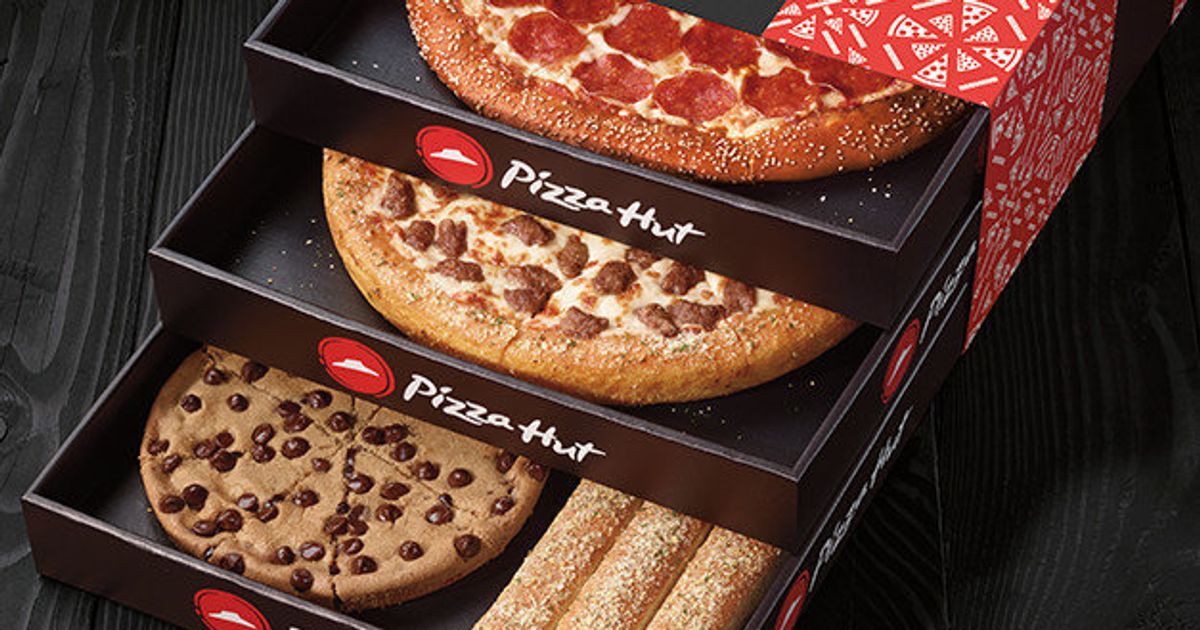 Pizza Hut's new pizza box does what?!