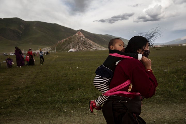 Tibetan nomads face many challenges to their traditional way of life including climate change and forced resettlement by China's government. 