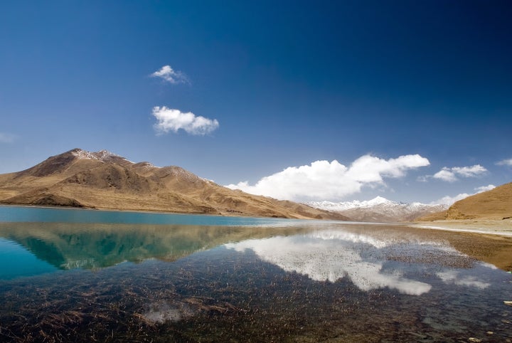 Global warming is rapidly melting glaciers on the Tibetan Plateau, a water source for many of the region's rivers.