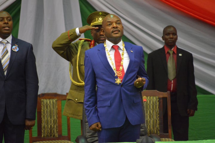 Pierre Nkurunziza, Burundi's president, was sworn in for a third term in August.