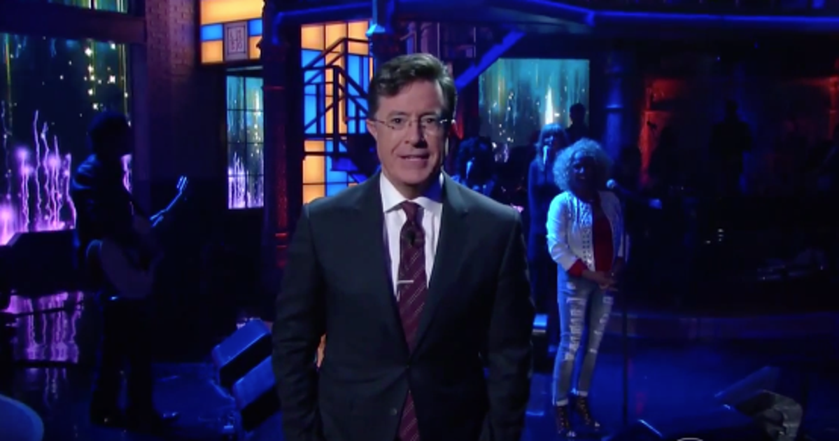 Stephen Colbert's Special Birthday Message For You ... Specifically You ...