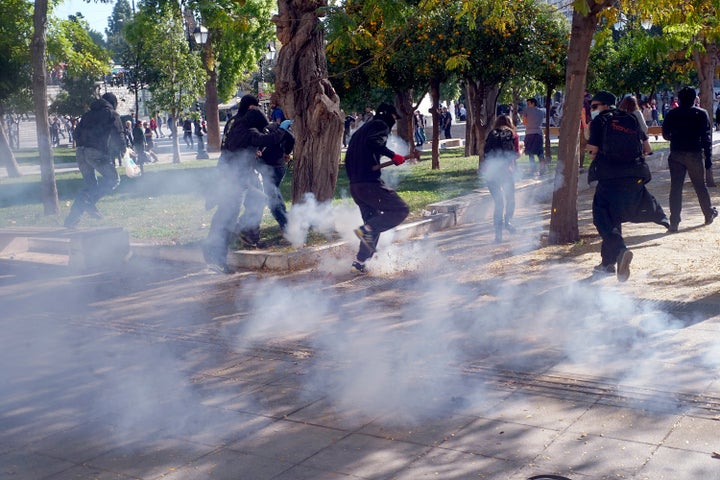 Numerous public offices and businesses closed due to the protest. Tourists were disappointed to find the monuments shut.