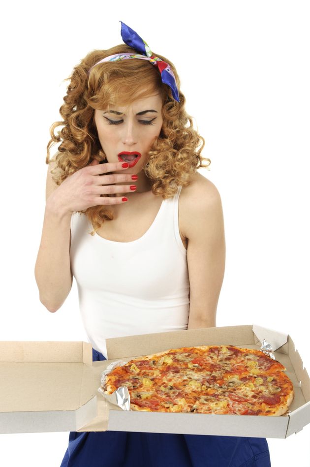 Sexy Pizza Porn - Pizza Porn: 15 Sexy Stock Photos of People Eating Pizza ...