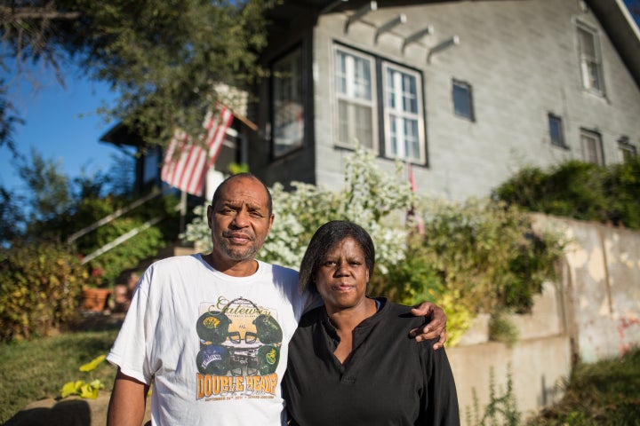 Valarie Whitner and Vincent Blount, two Pagedale, Mo., residents who have been repeatedly fined.