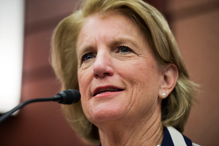 Sen. Shelley Moore Capito (R-W.Va.) represents a state where about 160,000 people have enrolled into the Affordable Care Act's Medicaid expansion.