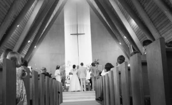 The author on his wedding day.