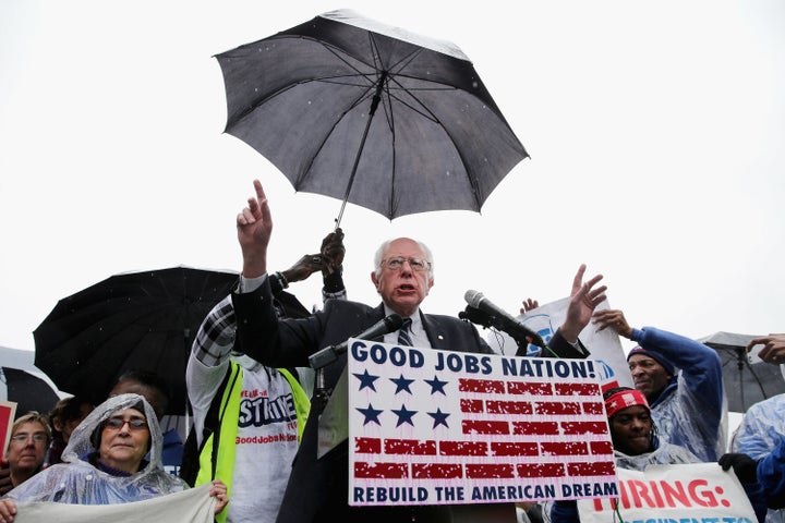 Democratic presidential candidate Bernie Sanders (I.Vt.) penned a letter to Compass Group food services company asking that Capitol cafeteria workers be allowed to unionize.