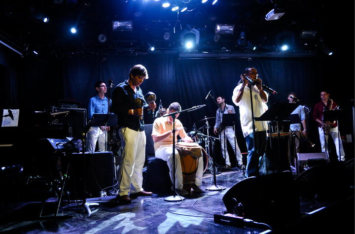 Pablo Mayor's Folklore Urbano performs at the Encuentro Music Festival in 2012.