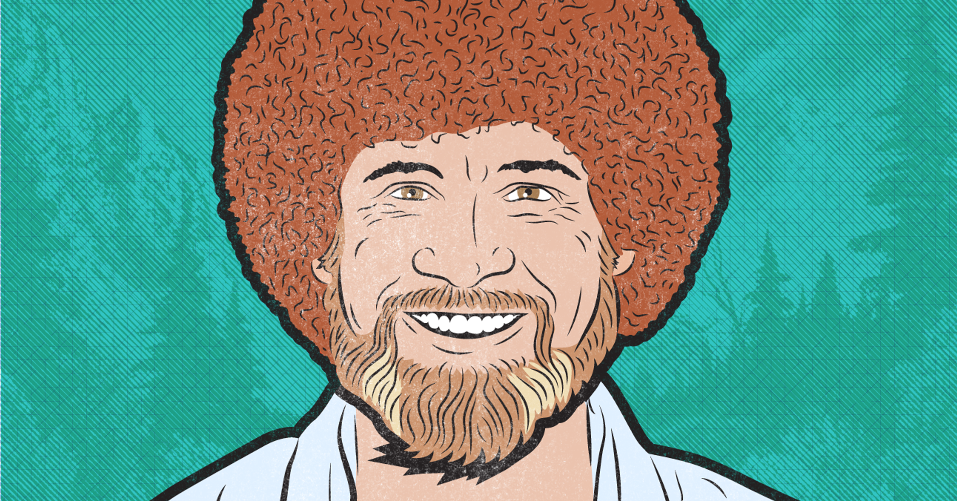 There Are Currently 3,594 People Teaching Bob Ross' Style Of Painting ...