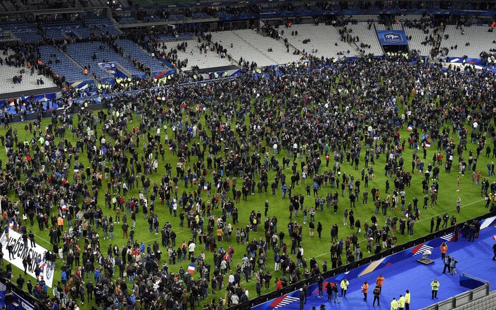 The chaos on Friday began when two explosions rang out during a friendly soccer match between France and Germany at the Stade