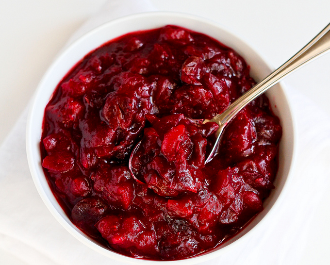 <strong>Get the <a href="http://www.cookincanuck.com/2013/11/dried-cherry-orange-cranberry-sauce-recipe/" target="_blank" rel="noopener noreferrer">Dried Cherry & Orange Cranberry Sauce Recipe</a> from Cookin' Canuck.</strong>