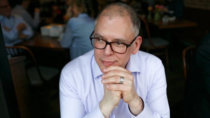 Jim Obergefell married his husband John Arthur in 2013, the same year they filed a lawsuit so Obergefell could be recognized as Arthur's surviving spouse.