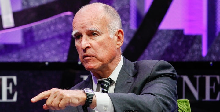 California Gov. Jerry Brown (D) is facing pressure to take a stand against fracking.