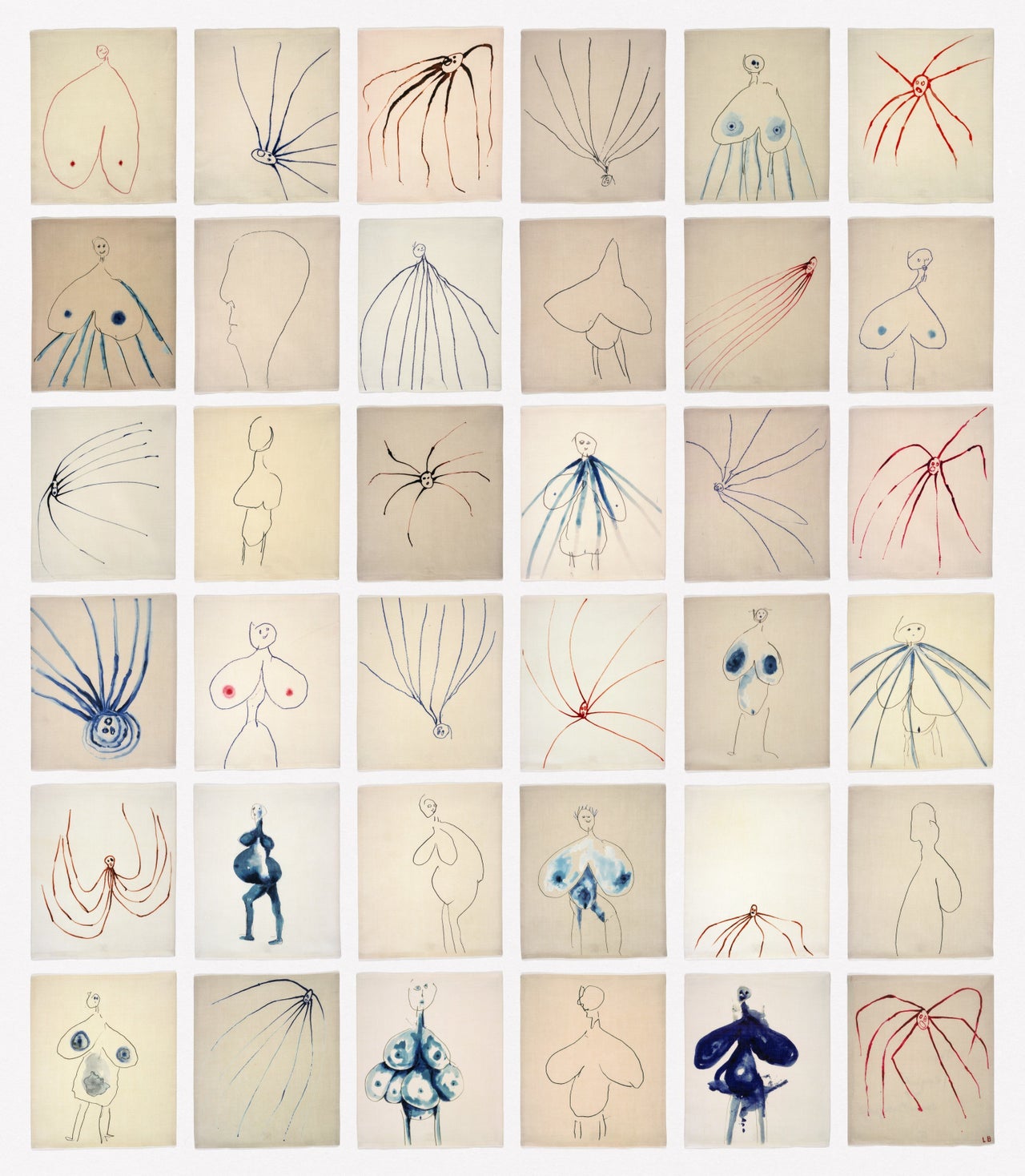 Louise Bourgeois, "The Fragile" (2007)