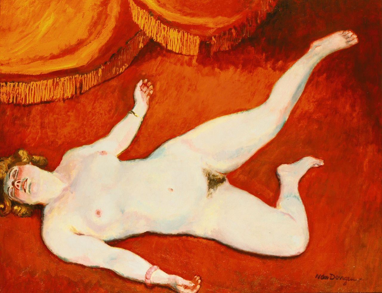 Kees van Dongen, "Femme Nue Blonde" (1906)