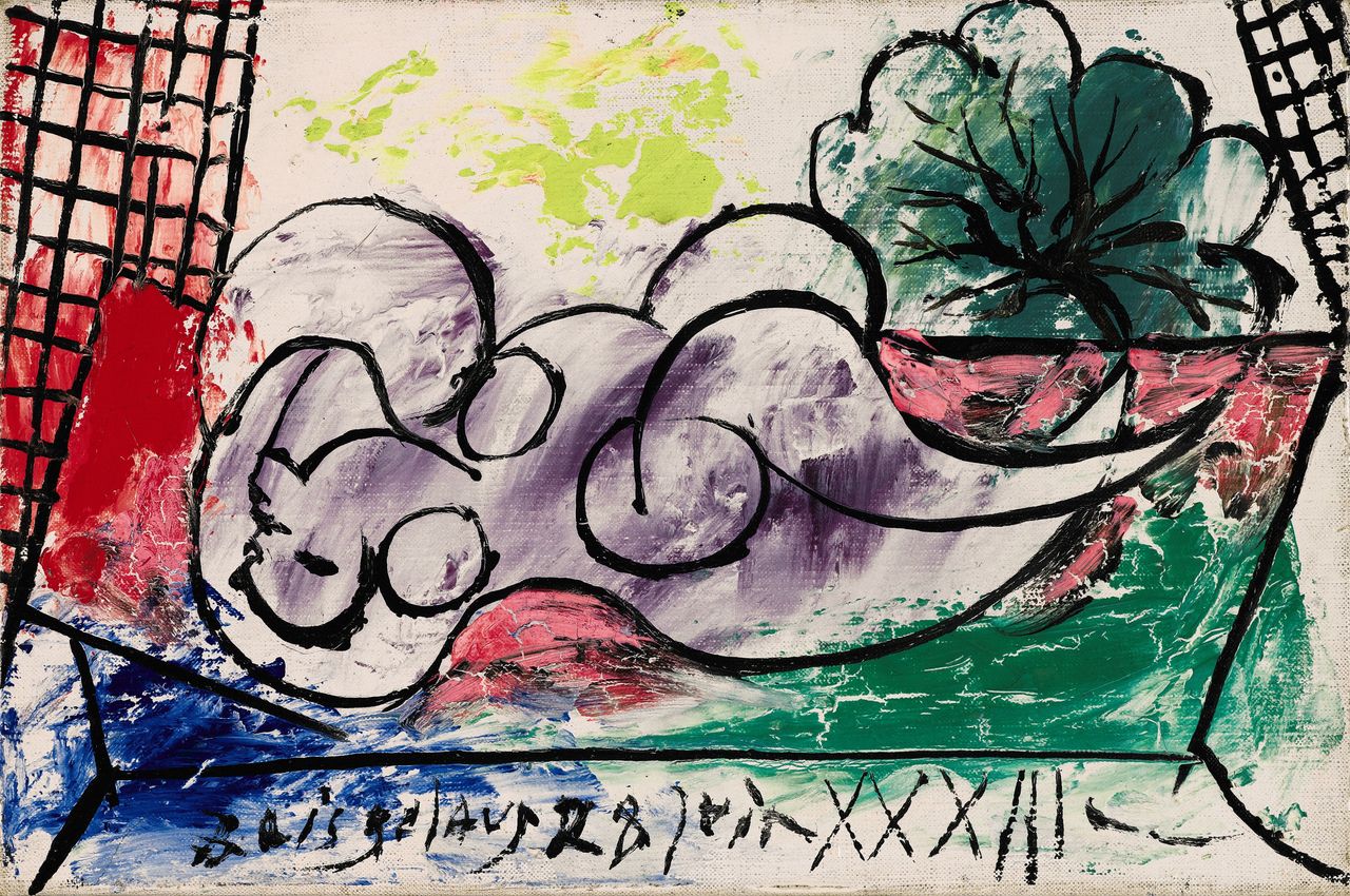 Pablo Picasso, "Femme Endormie" (1933)