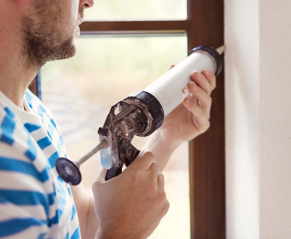 Caulk your window frames.