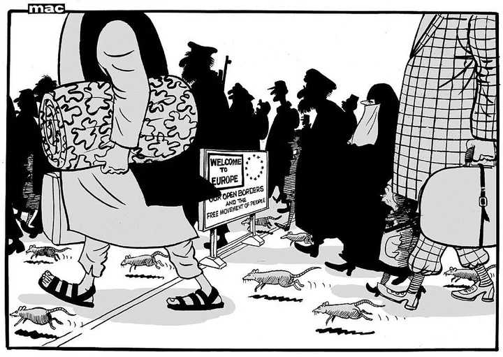 This Daily Mail Anti-Refugee Cartoon Is Straight Out Of Nazi Germany |  HuffPost Latest News