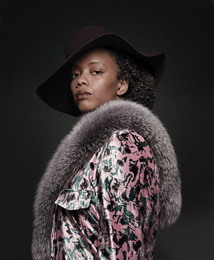 National Book Award nominee Angela Flournoy, author of <em>The Turner House</em>, dressed as Sula Peace, from Toni Morrisson's <em>Sula</em>
