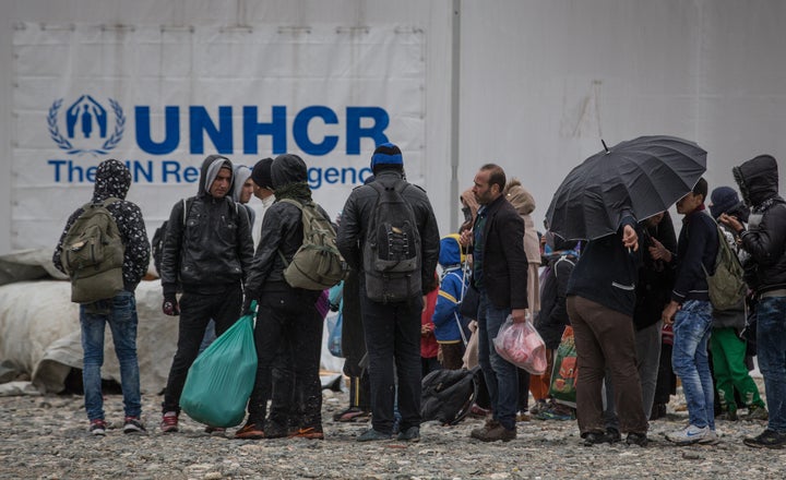 UNHCR identifies refugees around the world.