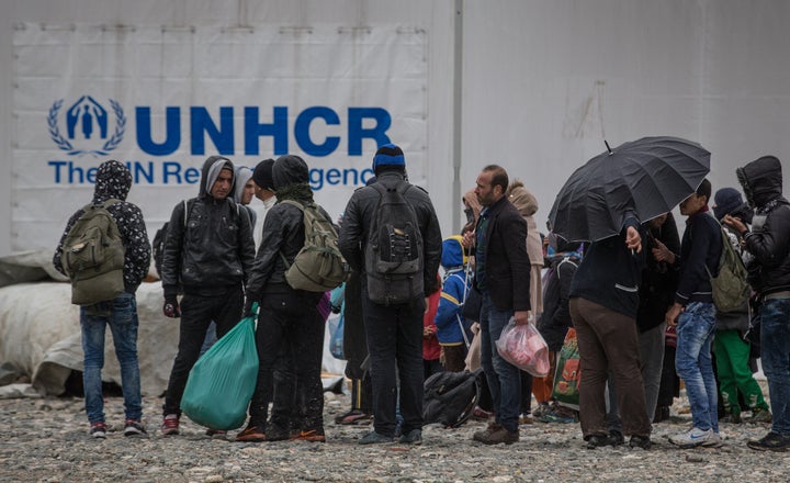 UNHCR identifies refugees around the world. 