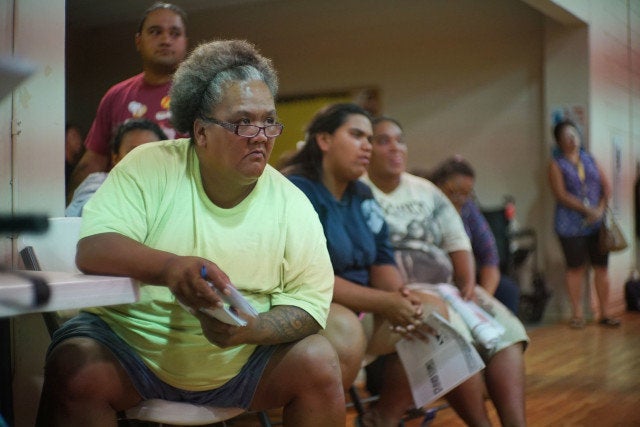 Twinkle Borge attends most Waianae community meetings to make sure people have a way to communicate concerns about The Harbor.