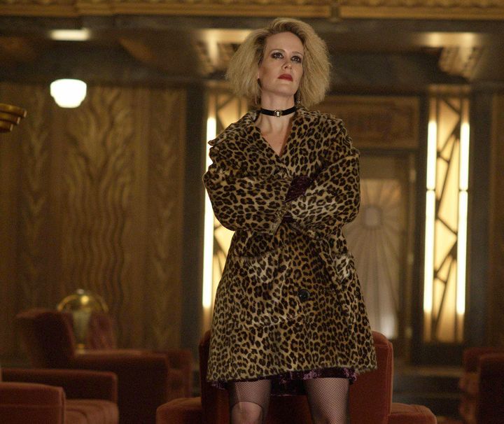 Sarah Paulson stars in a scene from "American Horror Story: Hotel."