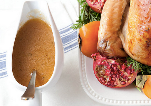 <strong>Get the <a href="http://www.annies-eats.com/2014/11/14/cider-shallot-gravy/" target="_blank" rel="noopener noreferrer">Cider Shallot Gravy recipe</a> from Annie's Eats.</strong>