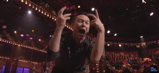 Watch Ll Cool J Basically Lose It When Joseph Gordon Levitt Does Usher S Yeah Huffpost