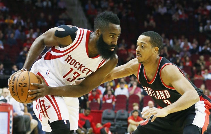 While he's averaging a career-high 29 points per game, Houston's James Harden is shooting just 37 percent from the floor and 26 percent from 3.