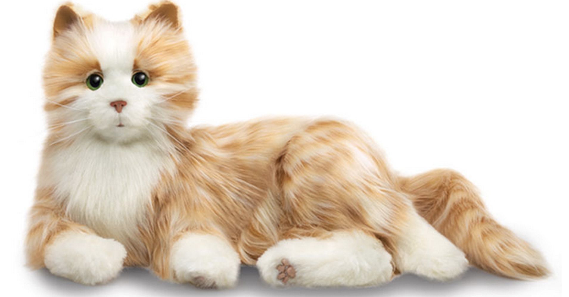 interactive cat stuffed animal