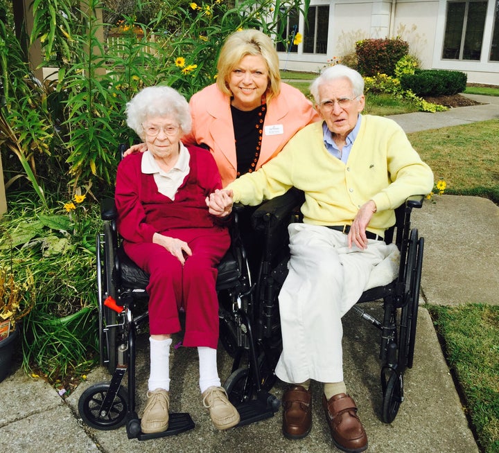 Allan and Margaret Little are joined by Becky Pardue, activity director and events coordinator at Lakeshore The Meadows Living Community in Nashville, Tennessee.