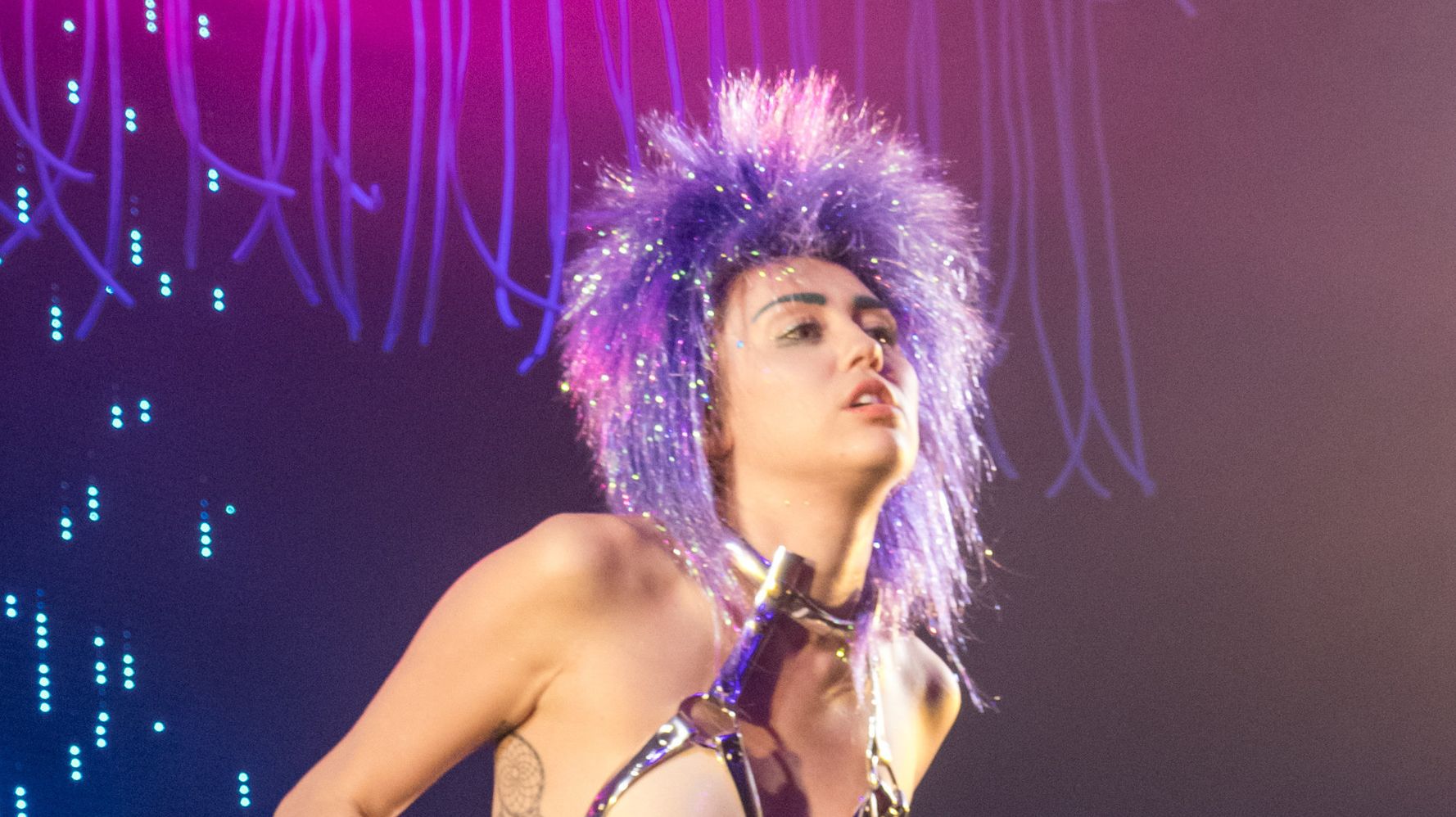 Miley Cyrus Wears Her Most Outrageous NSFW Outfit Yet.