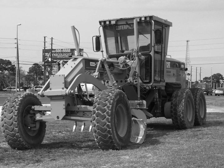 Voorkamp was operating a Caterpillar 12H road grader, like the one pictured, before he died.