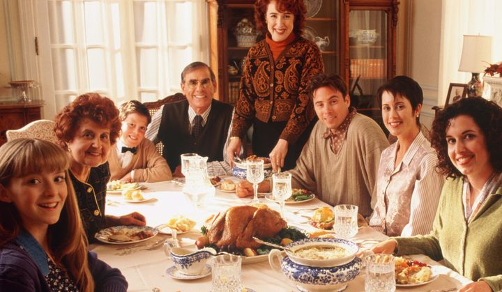 In a movie based on this wholesome family portrait, three people did all the cooking (keeping in mind Laura the vegetarian), two aren't on speaking terms, and one has (gasp!) an embarrassing secret that will come to light at the worst possible time.