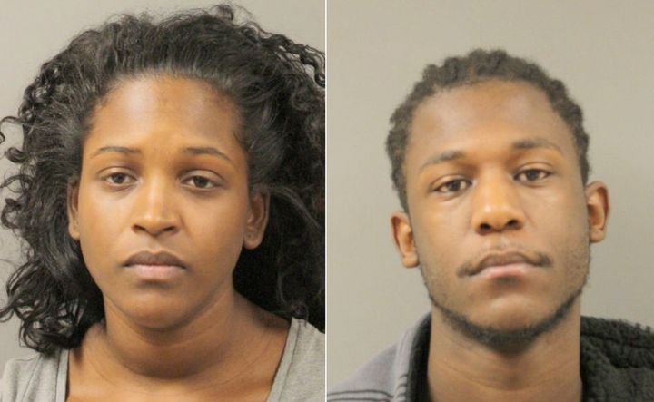From left: Racqual Thompson, 25, and Cornell Malone, 21, each face four counts of endangering a child.