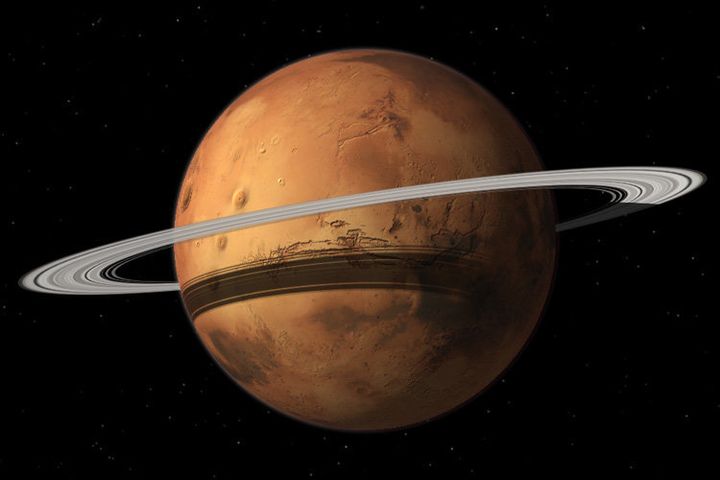 Mars could gain a ring in some 20 million years when its moon Phobos is torn to shreds.