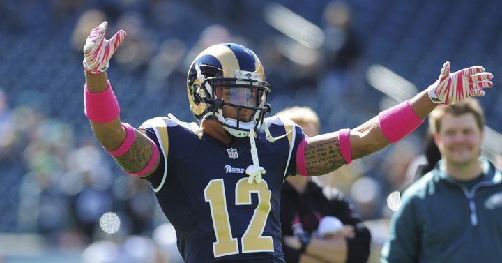 St. Louis Rams wide receiver Stedman Bailey was in critical condition after being shot in Florida on Nov. 24, 2015. 