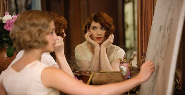 Eddie Redmayne and Alicia Vikander star in a scene from "The Danish Girl."