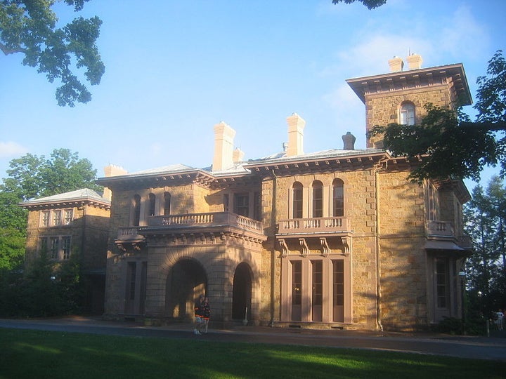 Prospect House is where Woodrow Wilson lived while president of Princeton University. Wilson was elected president of the United States in 1912.