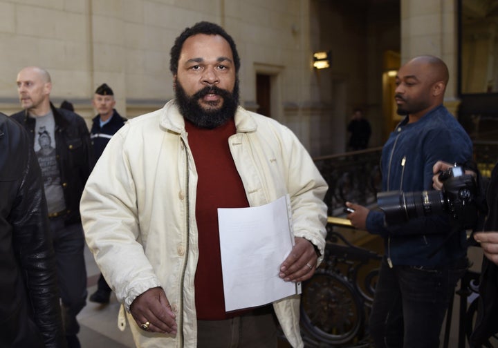 Belgium sentenced French comedian Dieudonne M'bala M'bala to two months in prison and a $9,534 fine for making anti-Semitic jokes during a 2012 show.