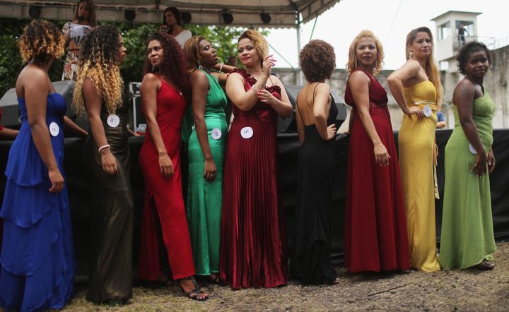 The pageant aims to humanize and boost the self-esteem of female inmates
