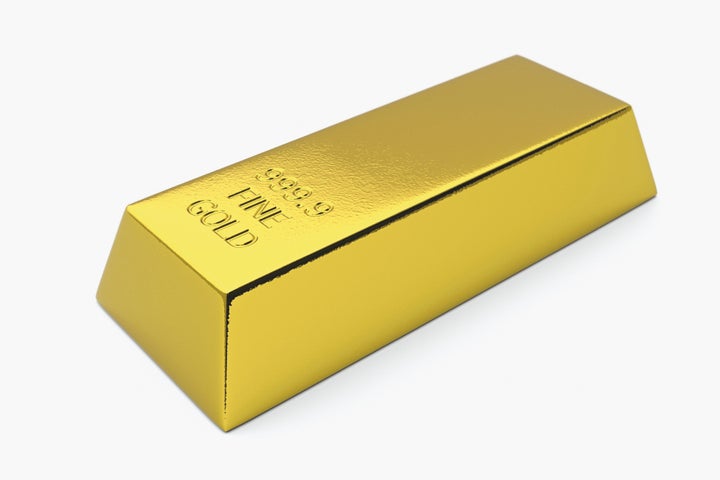 The mother and son vanished about a week after a 25-pound gold bar, similar to the one pictured here, was found in the home o