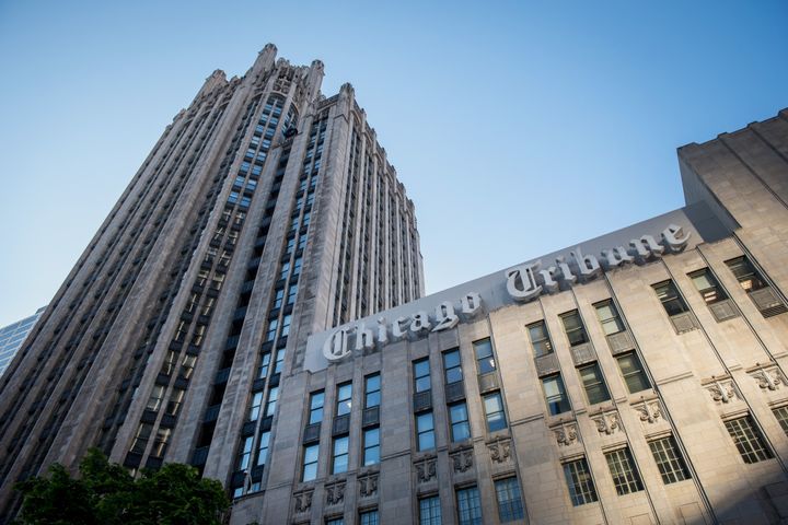 The Tribune Tower in Chicago, Illinois