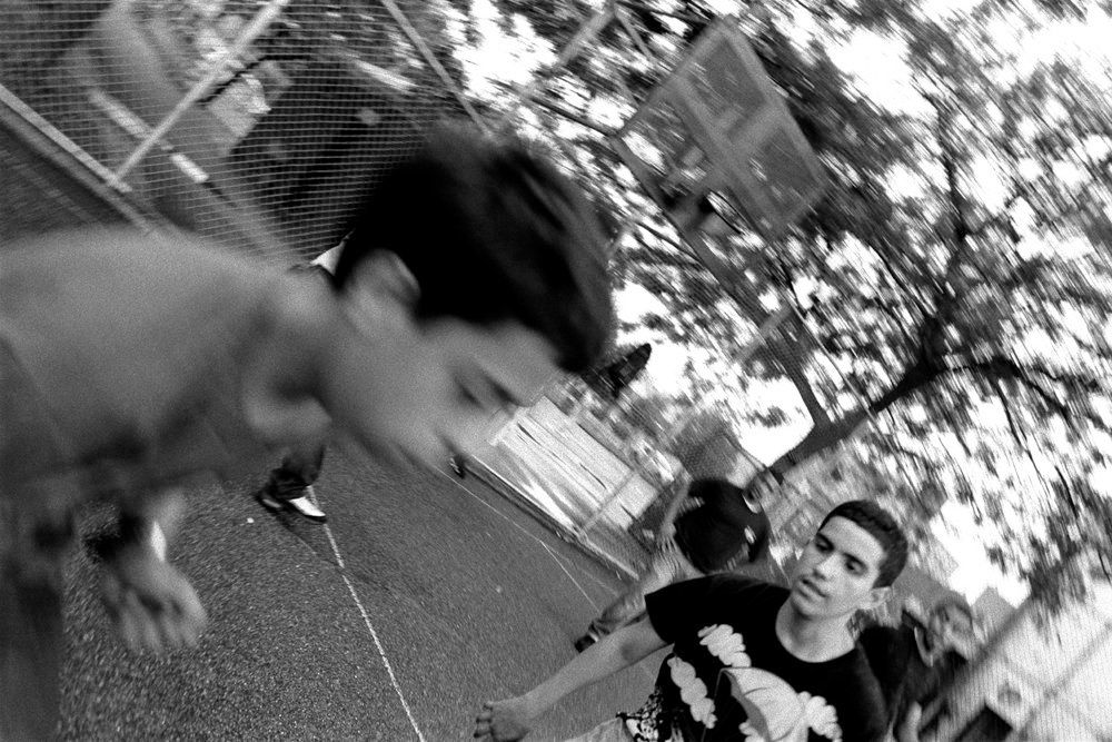 Fast Break During Basketball Game, Brooklyn, NY 2011