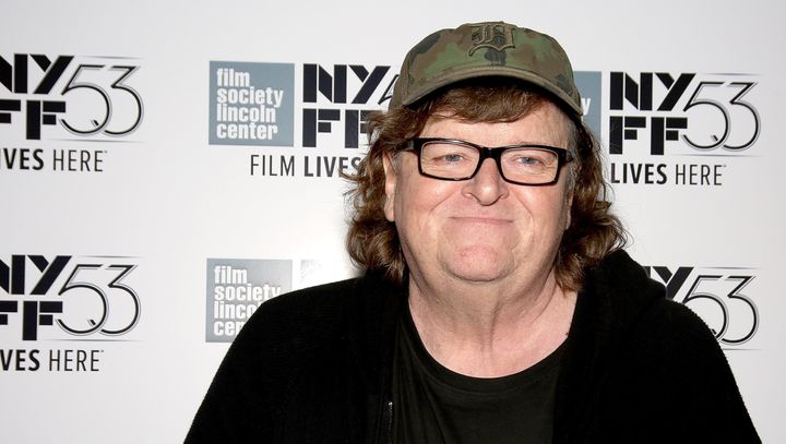 American documentary filmmaker Michael Moore thinks Michigan Gov. Rick Snyder's (R) ban on Syrian refugees is a bunch of hooey, not to mention unconstitutional.