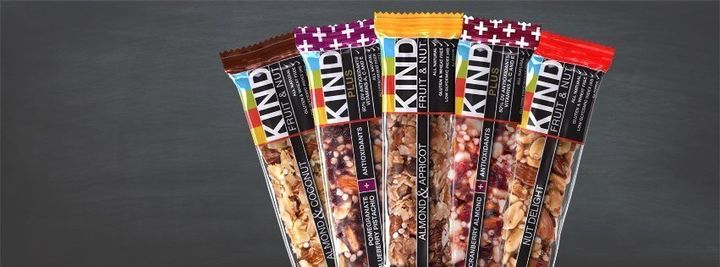 The fruit-and-nut snack company Kind is allowed to use the phrase “healthy and tasty” on its packaging, but only when referencing its corporate philosophy.