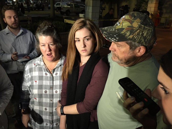 "I didn't see anything, I didn't even hear anything - it all seemed like a drill," survivor Megan Schive said Wednesday.